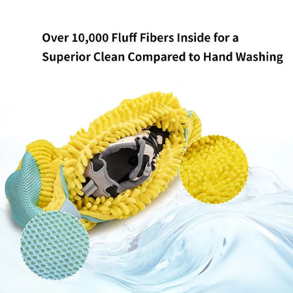 Sneaker cleaning laundry shoe bag for washer