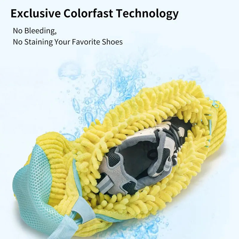 Sneaker cleaning laundry shoe bag for washer