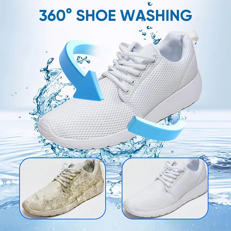 Sneaker cleaning laundry shoe bag for washer